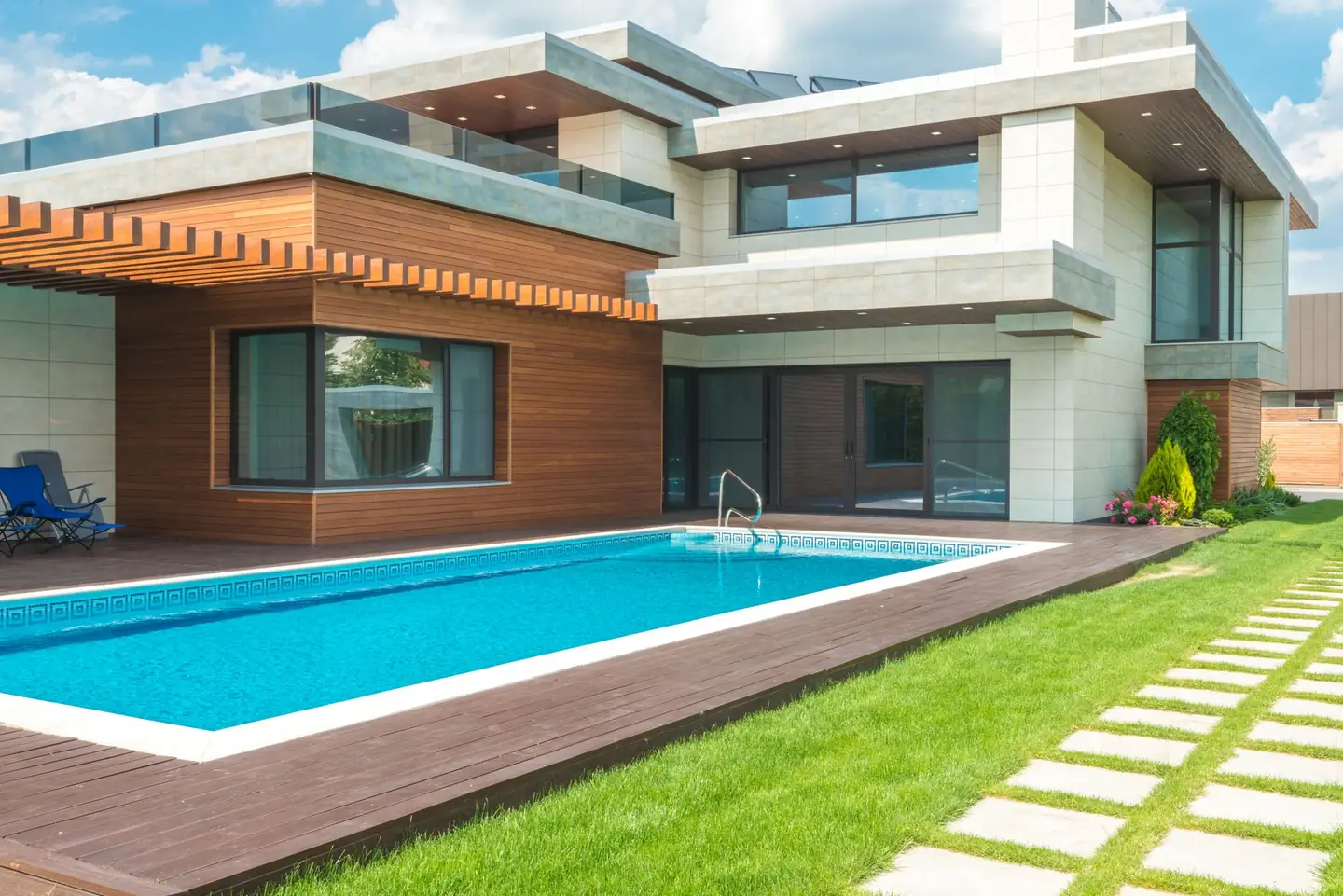 Swimming pool built in Guildford West, NSW